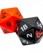 Dungeons & Dragons 3D Salt and Pepper Shaker Dice